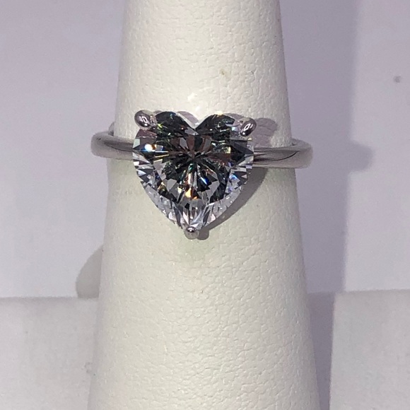 14k4ct Heart Ring - Picture 6 of 10